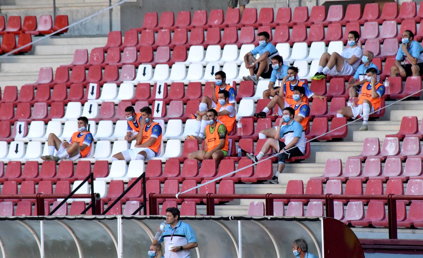 Los blanquirrojos se impusieron el sábado al Arnedo en Las Gaunas (2-0)