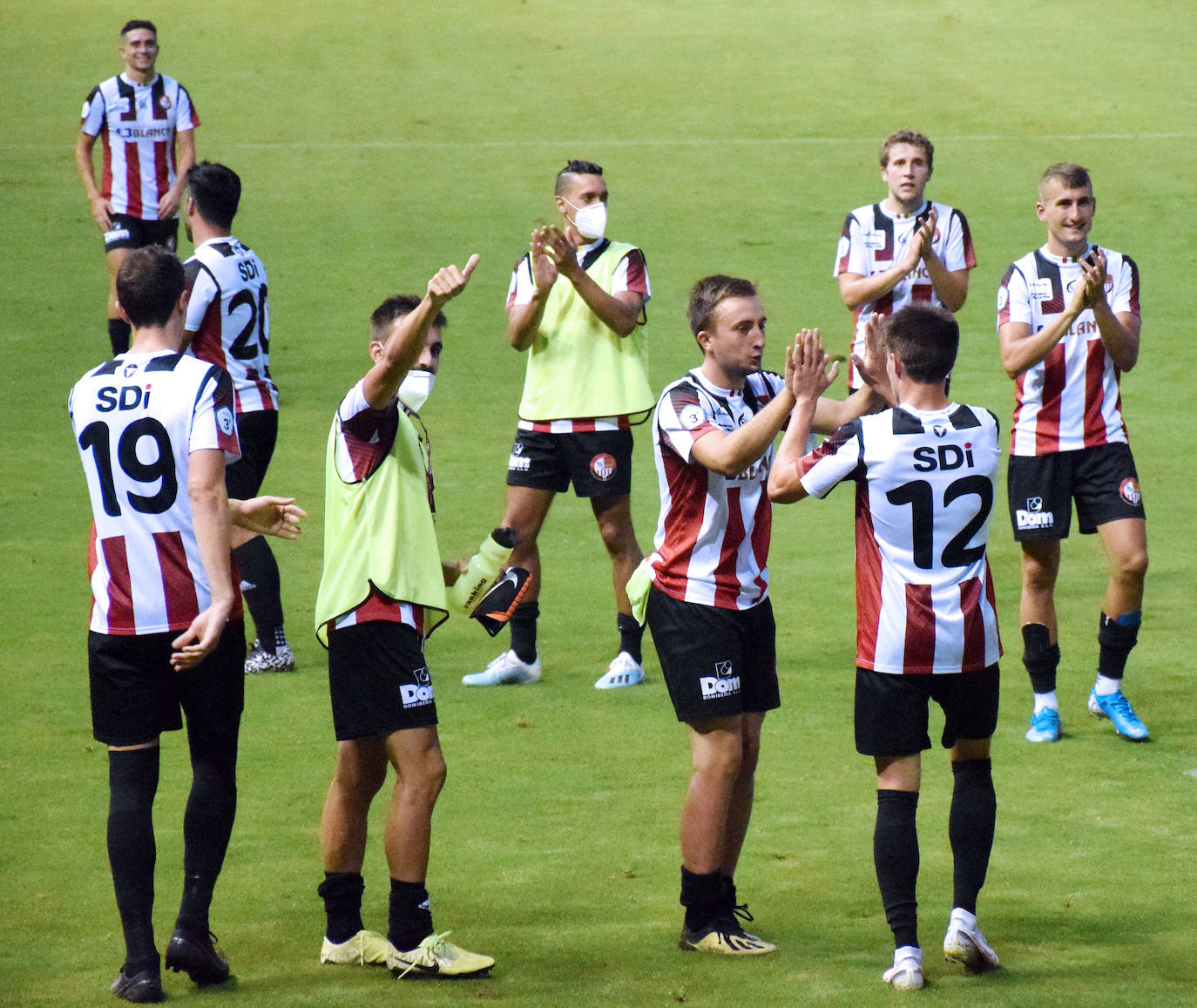 Los blanquirrojos se impusieron el sábado al Arnedo en Las Gaunas (2-0)