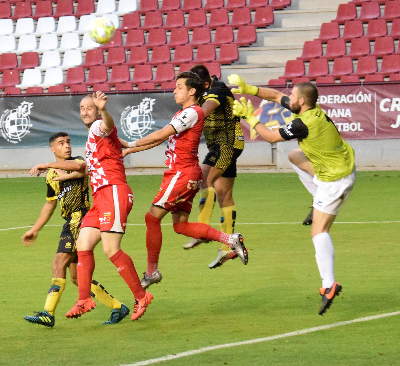 Los arlequinados han vencido al Casalarreina en la segunda semifinal del 'play off' de ascenso