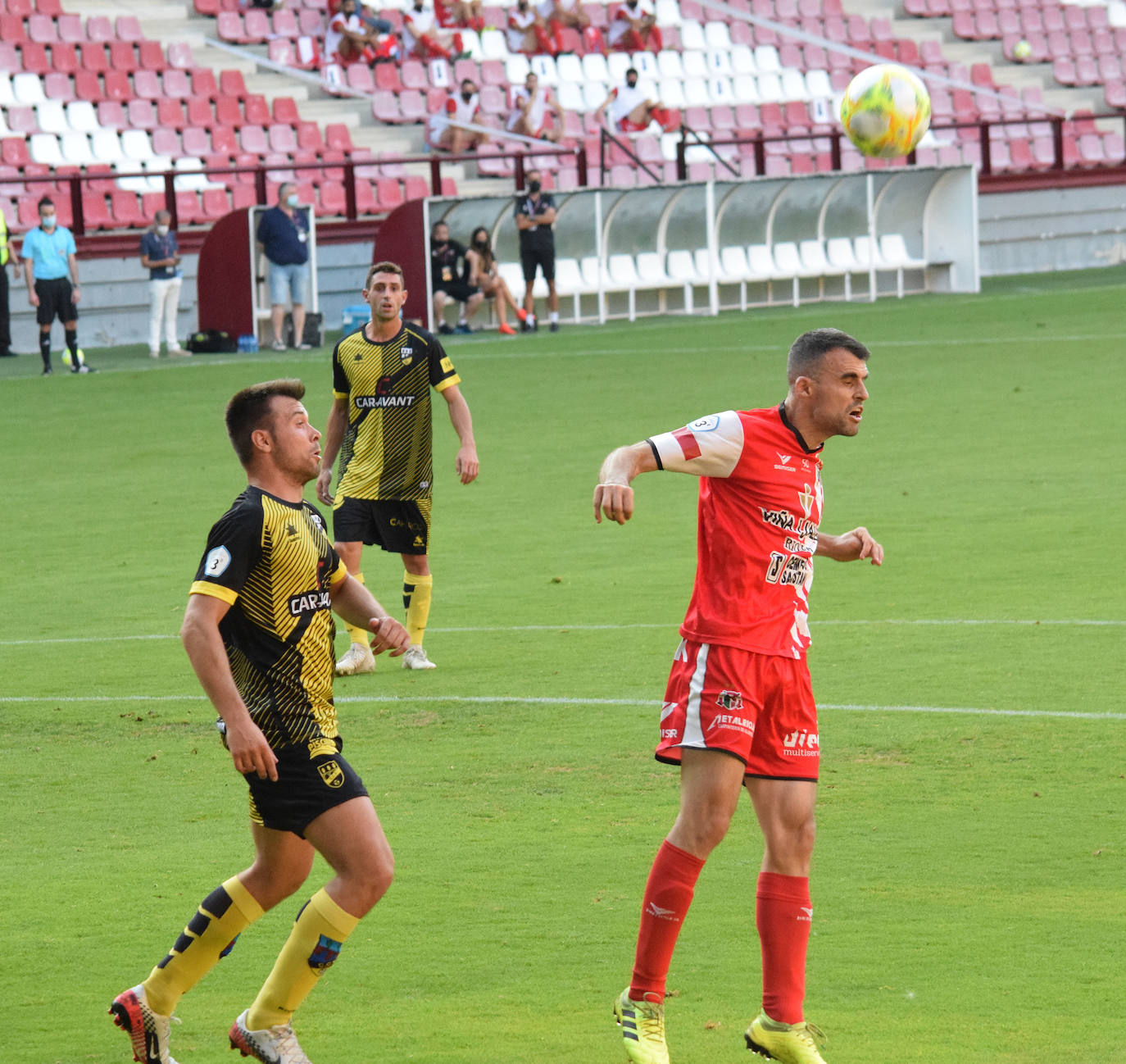 Los arlequinados han vencido al Casalarreina en la segunda semifinal del 'play off' de ascenso