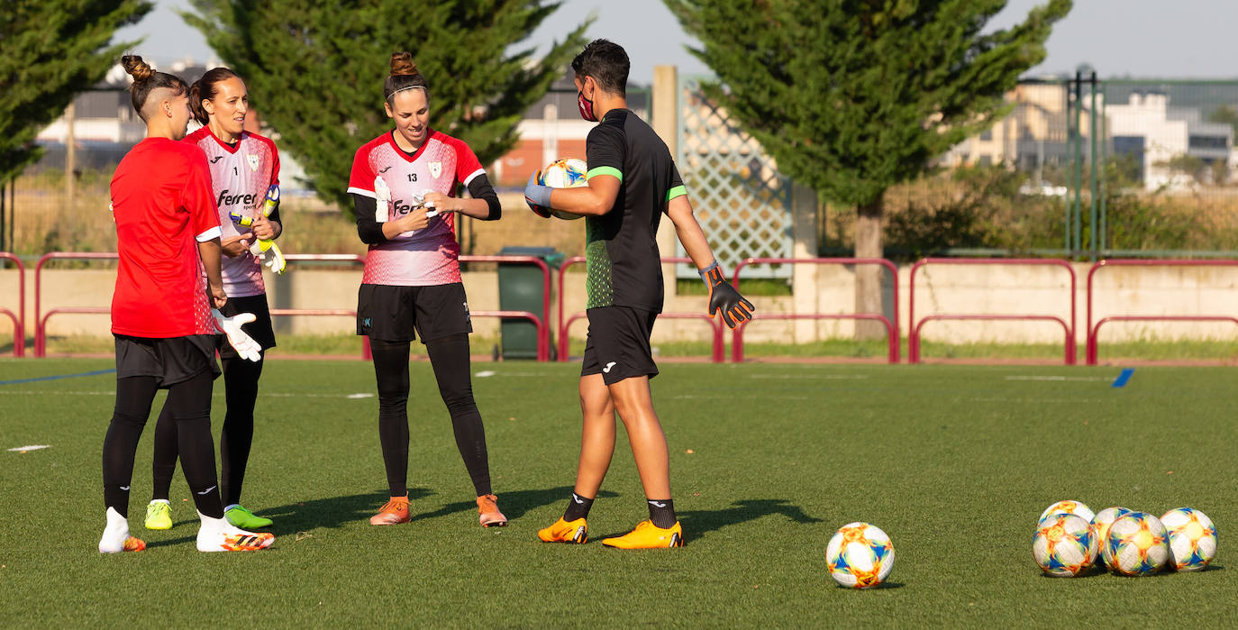 Las logroñesas iniciaron este lunes la pretemporada con un proyecto ilusionante y reconocido, pero con las incertidumbres que genera el coronavirus