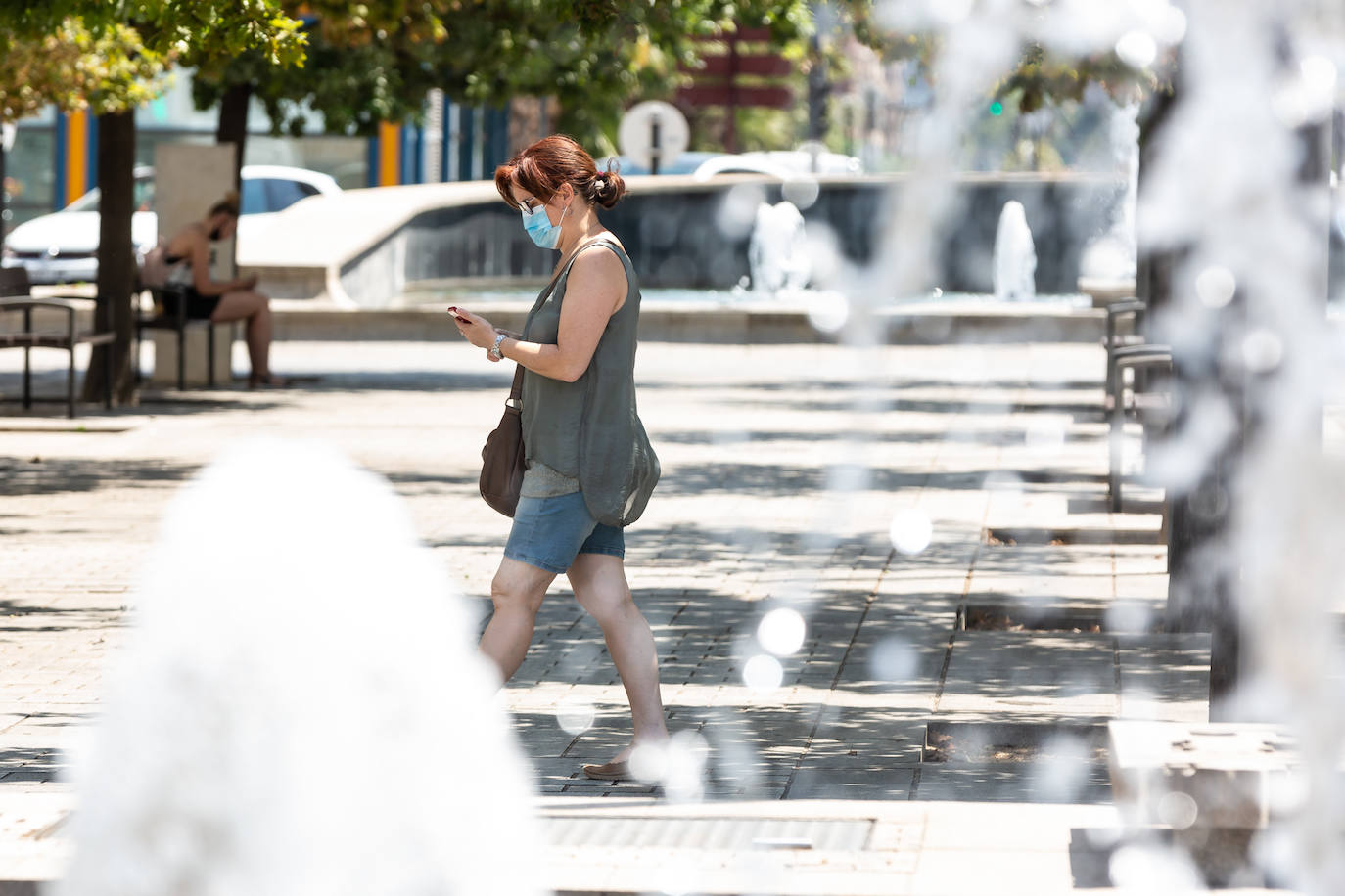 Los logroñeses se enfrentan al aviso naranja por altas temperaturas