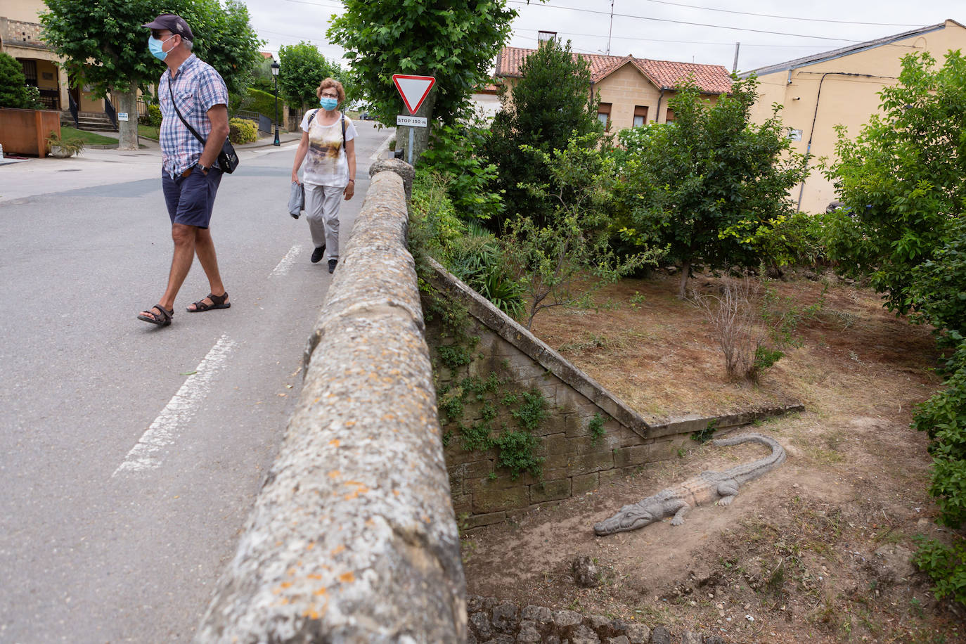 Prestigiosos artistas han decidido dejar huella en la localidad riojana