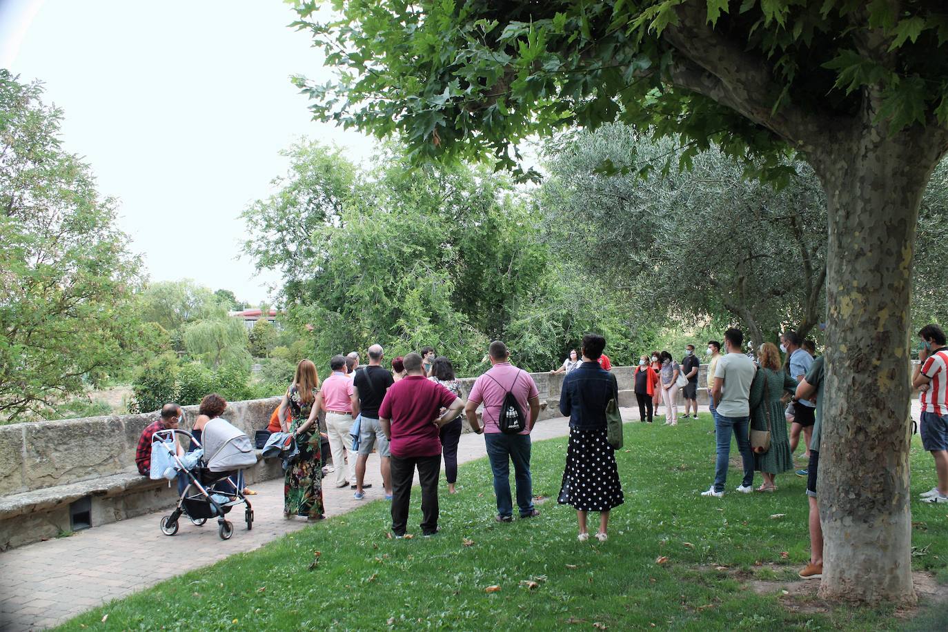 El éxito de público pudo verse este domingo en la actividad