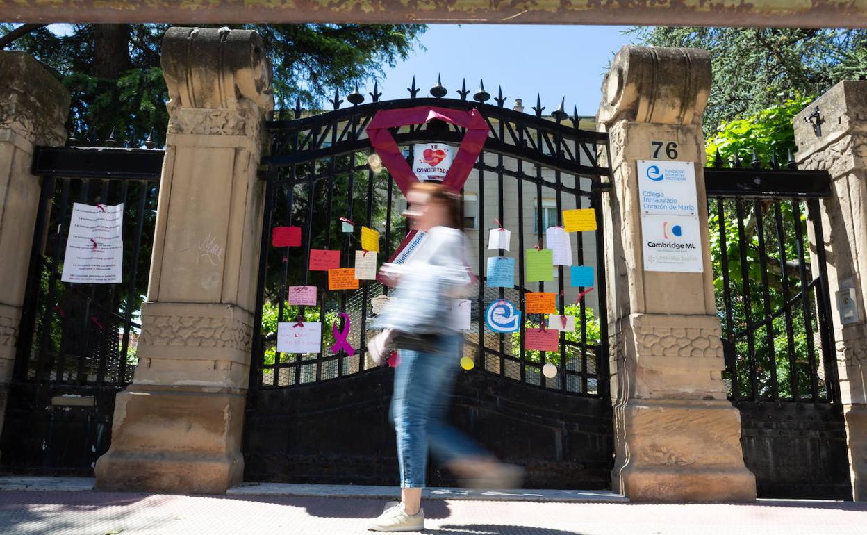 El TSJR suprime una línea de Escolapias después de que lo solicitaran el Gobierno y el propio centro