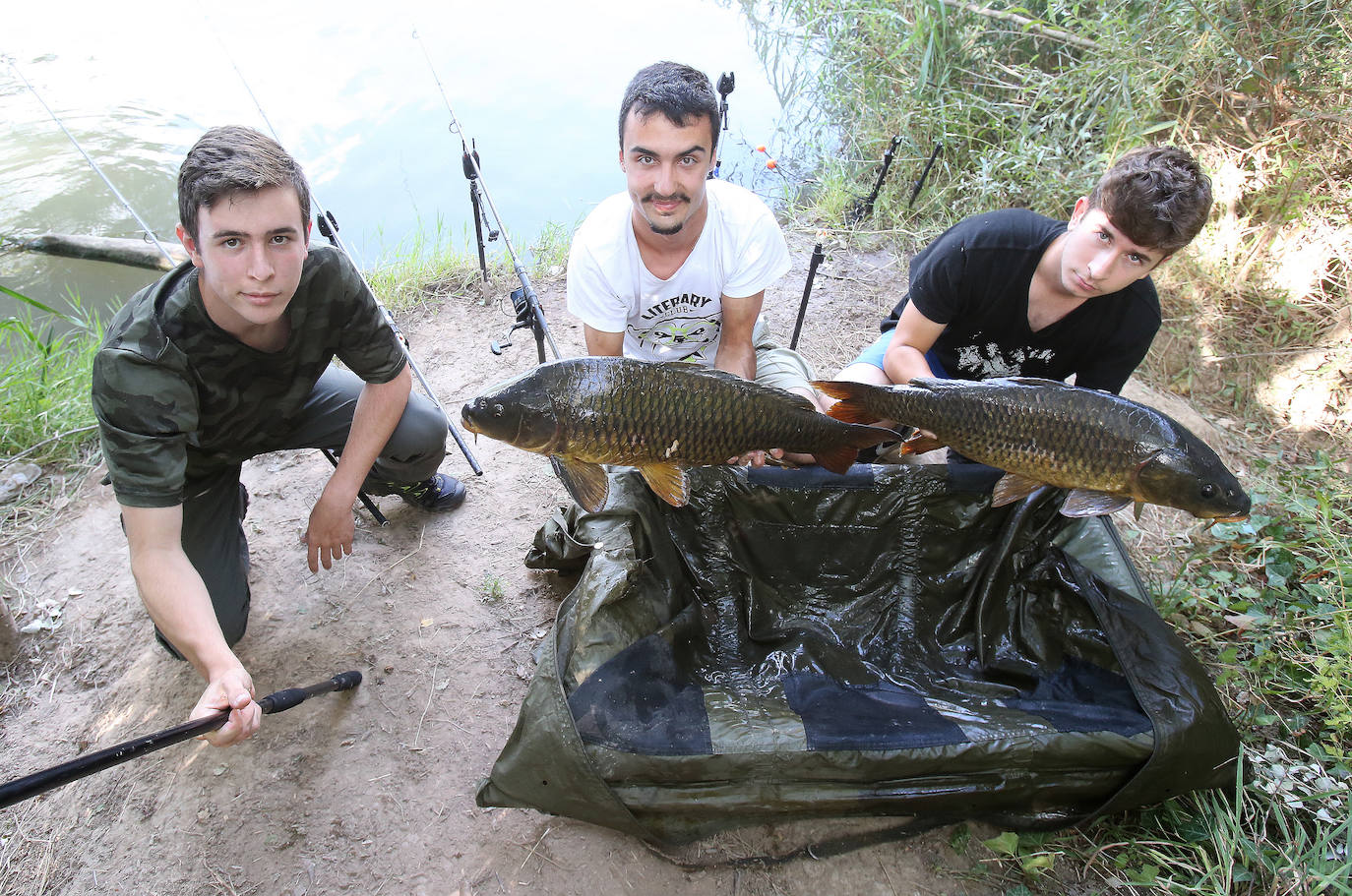 Pesca en el Ebro