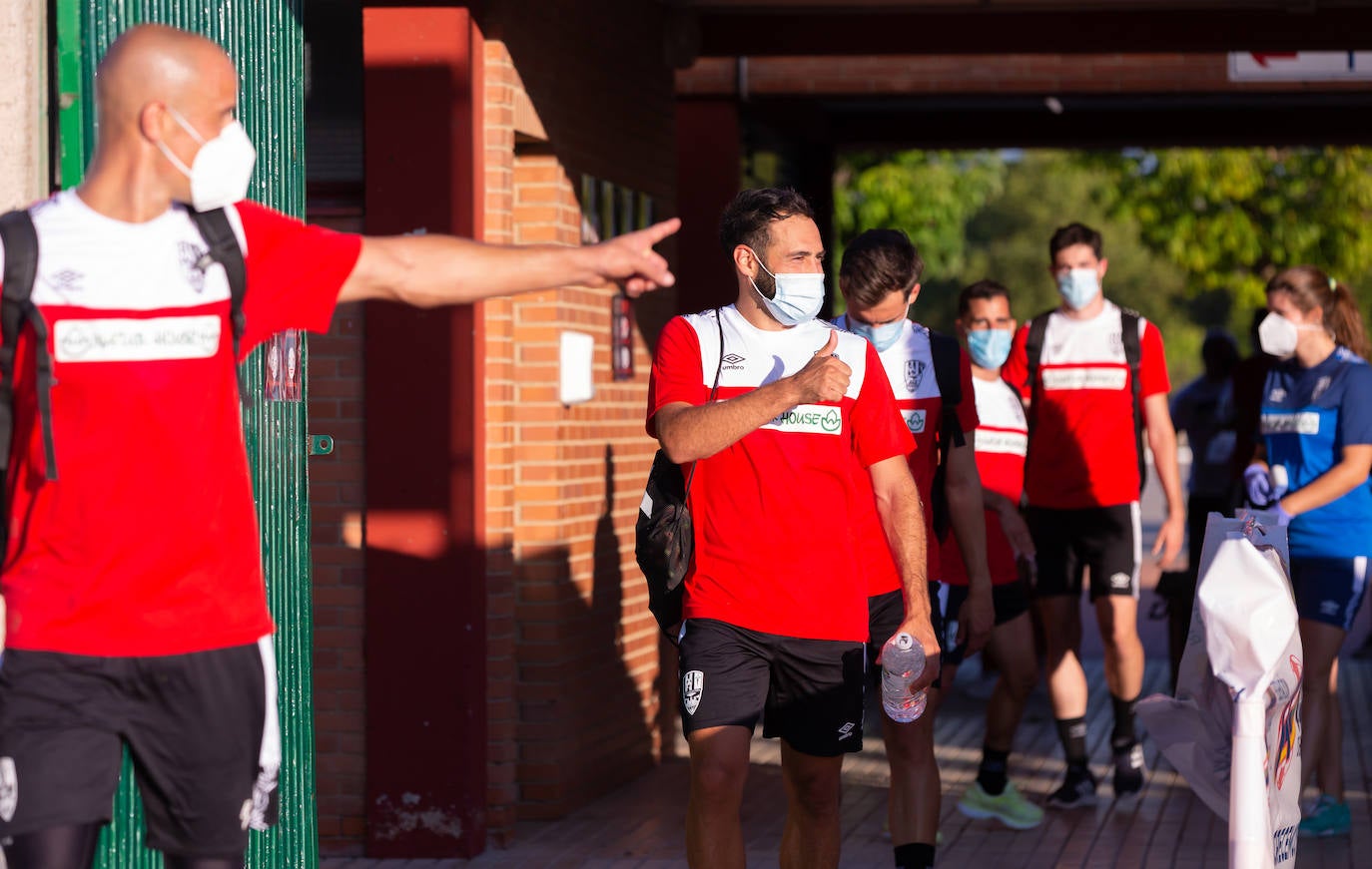 El equipo ha realizado este jueves su primer entrenamiento