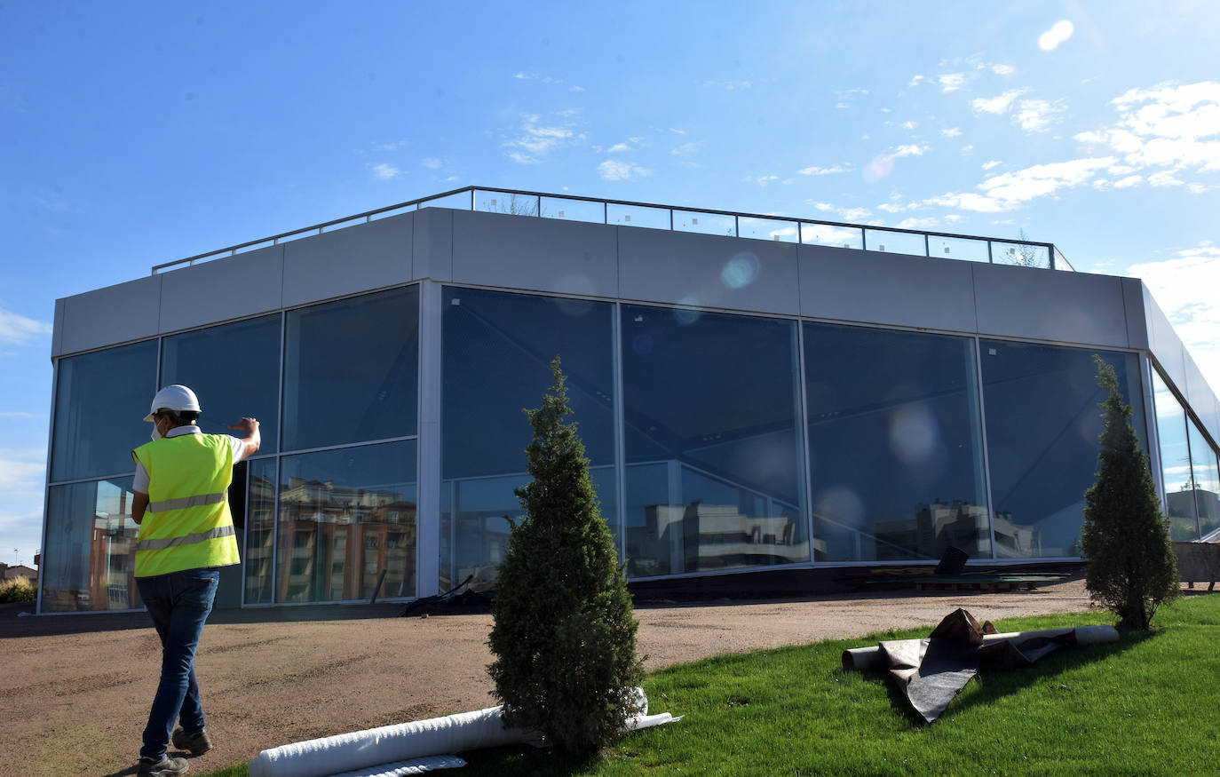 Fotos: Recta fnal para la nueva estación de autobuses de Logroño