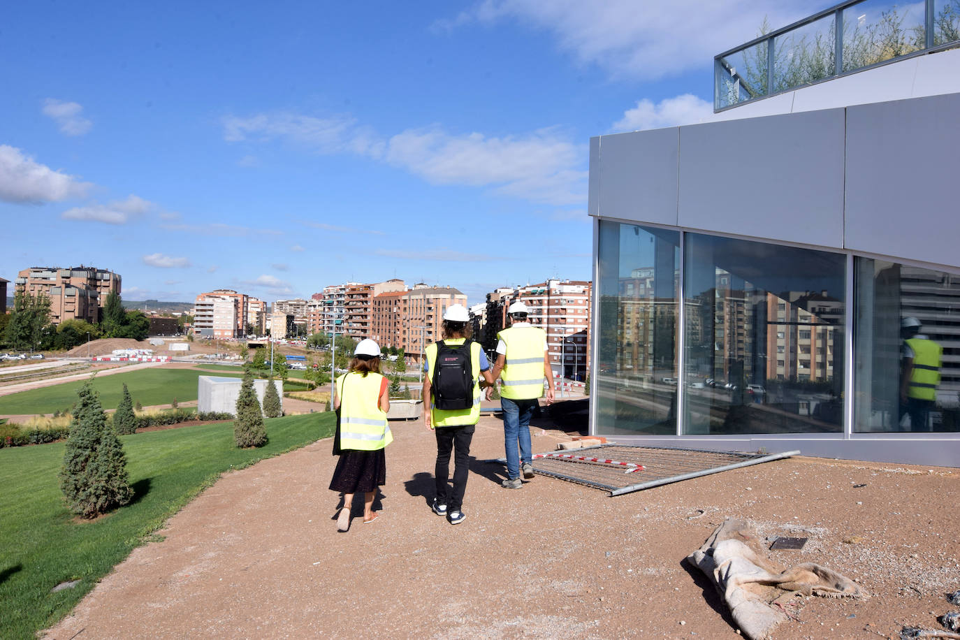 Fotos: Recta fnal para la nueva estación de autobuses de Logroño