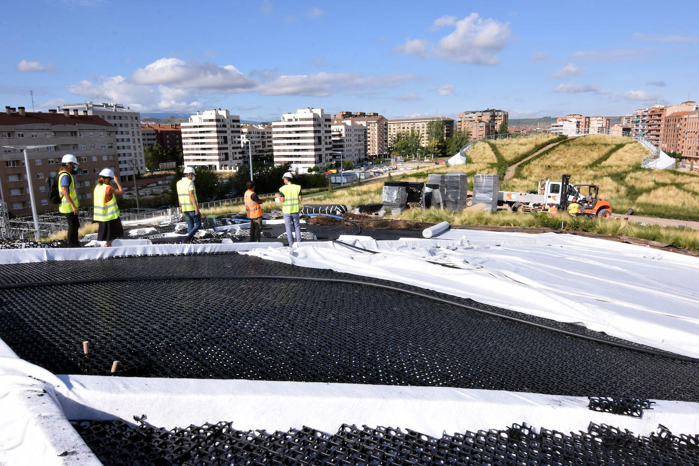 Fotos: Recta fnal para la nueva estación de autobuses de Logroño