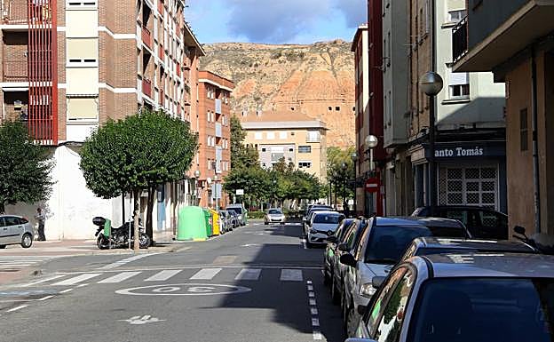 Imagen de la calle Padre Marín, de Logroño.