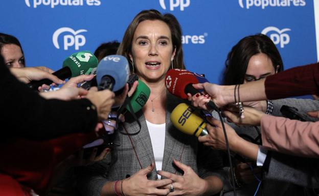 Cuca Gamarra, nueva portavoz del PP en el Congreso