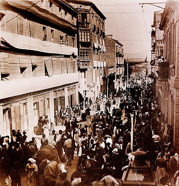 La 'Cartilla' se imprimió en los talleres del periódico LARIOJA, en la calle Sagasta. 