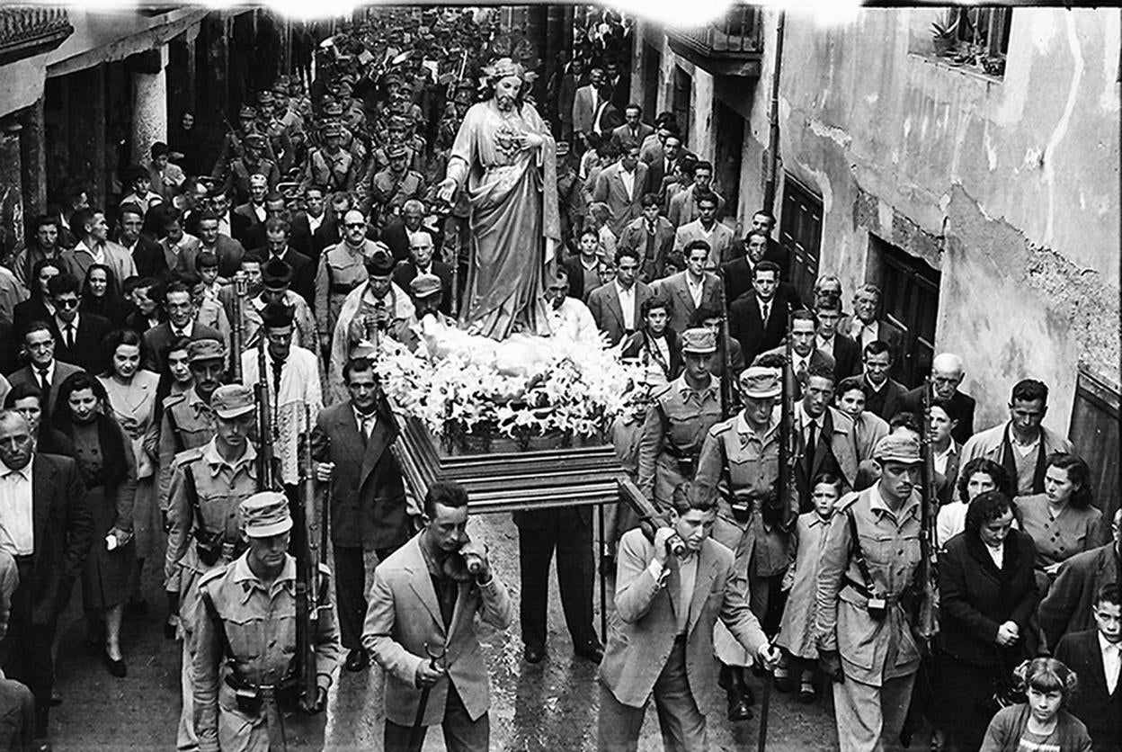 La Retina: la escolta del Corazón de Jesús en Ezcaray