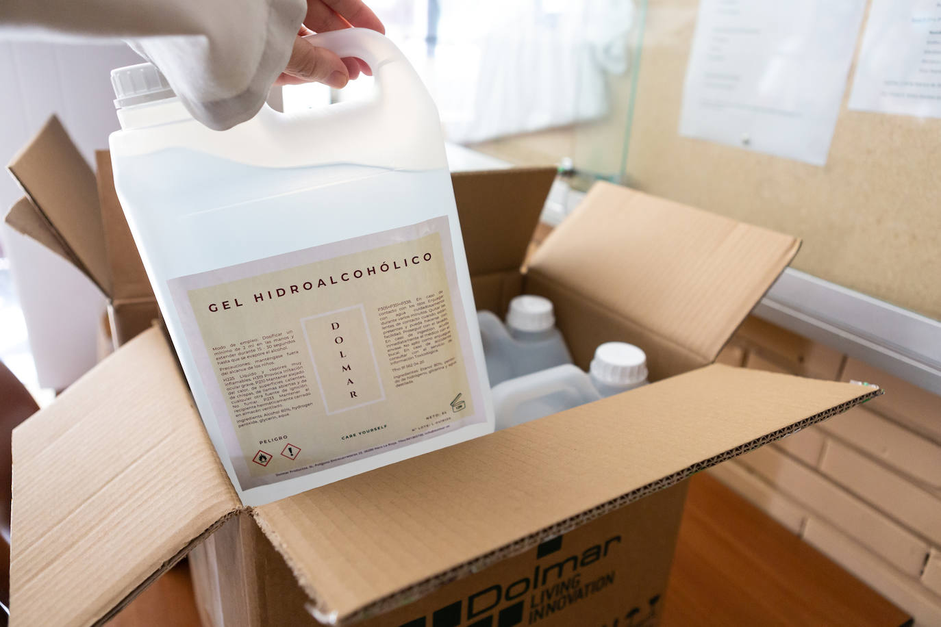 Los cambios en las aulas y espacios son evidentes frente al Covid-19