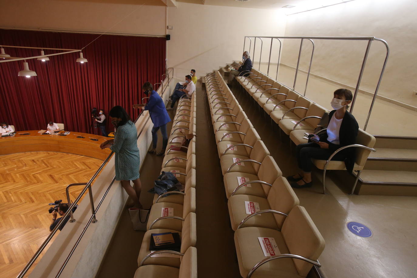 Imágenes del Pleno ordinario de septiembre del Ayuntamiento de Logroño.