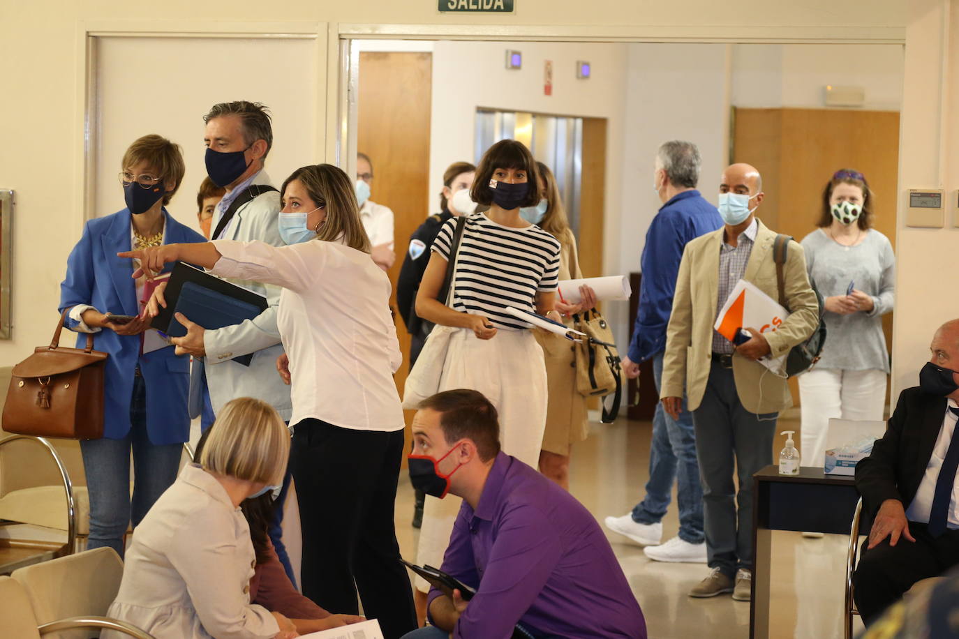 Imágenes del Pleno ordinario de septiembre del Ayuntamiento de Logroño.