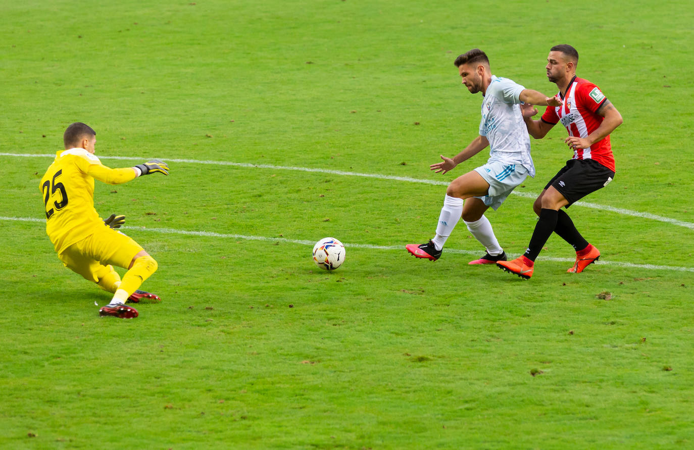 El autor del gol del triunfo fue Adrián Pérez