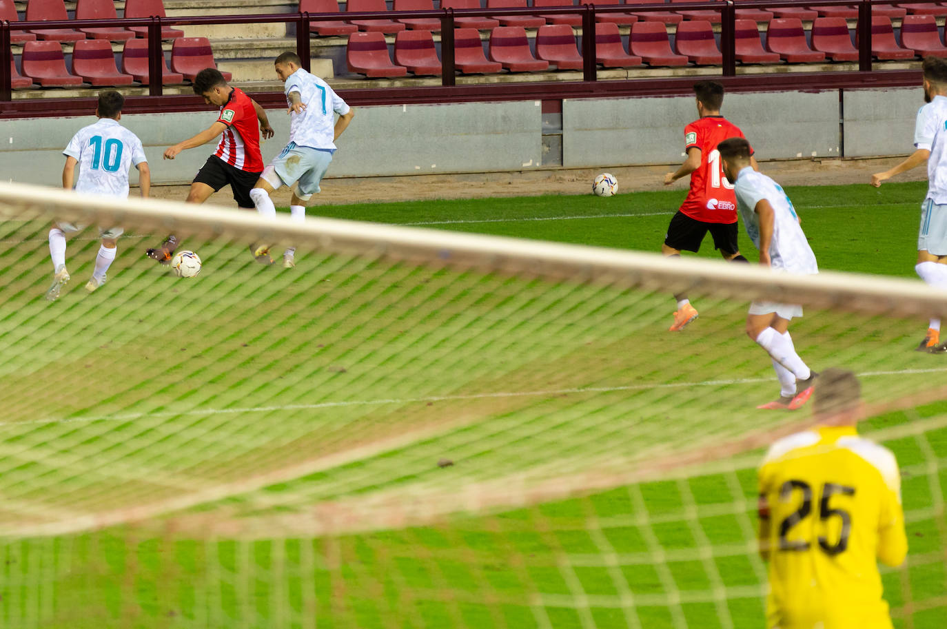 El autor del gol del triunfo fue Adrián Pérez