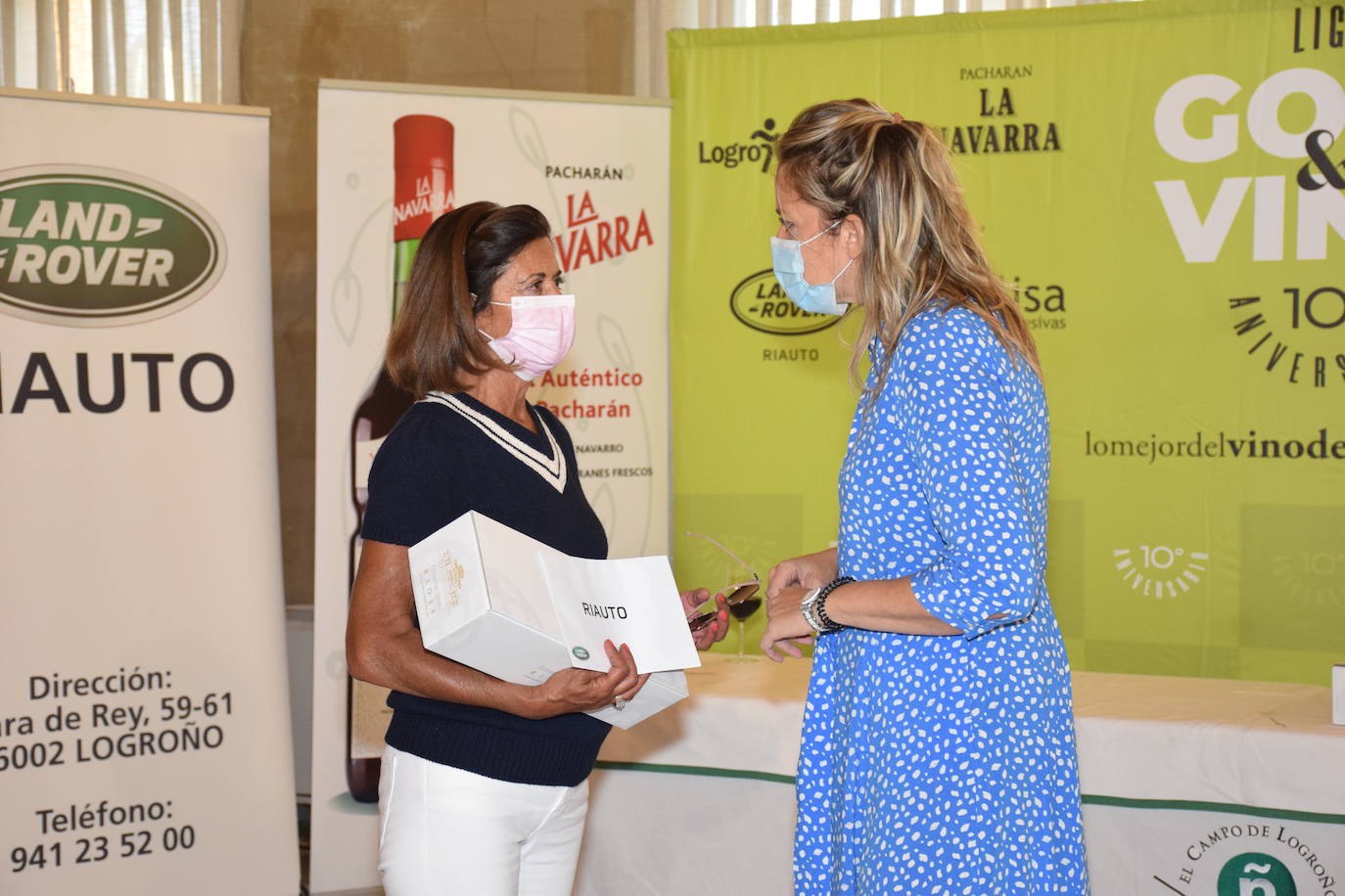 Los ganadores del Torneo Bodegas Altanza recogieron sus premios en El Campo de Logroño.