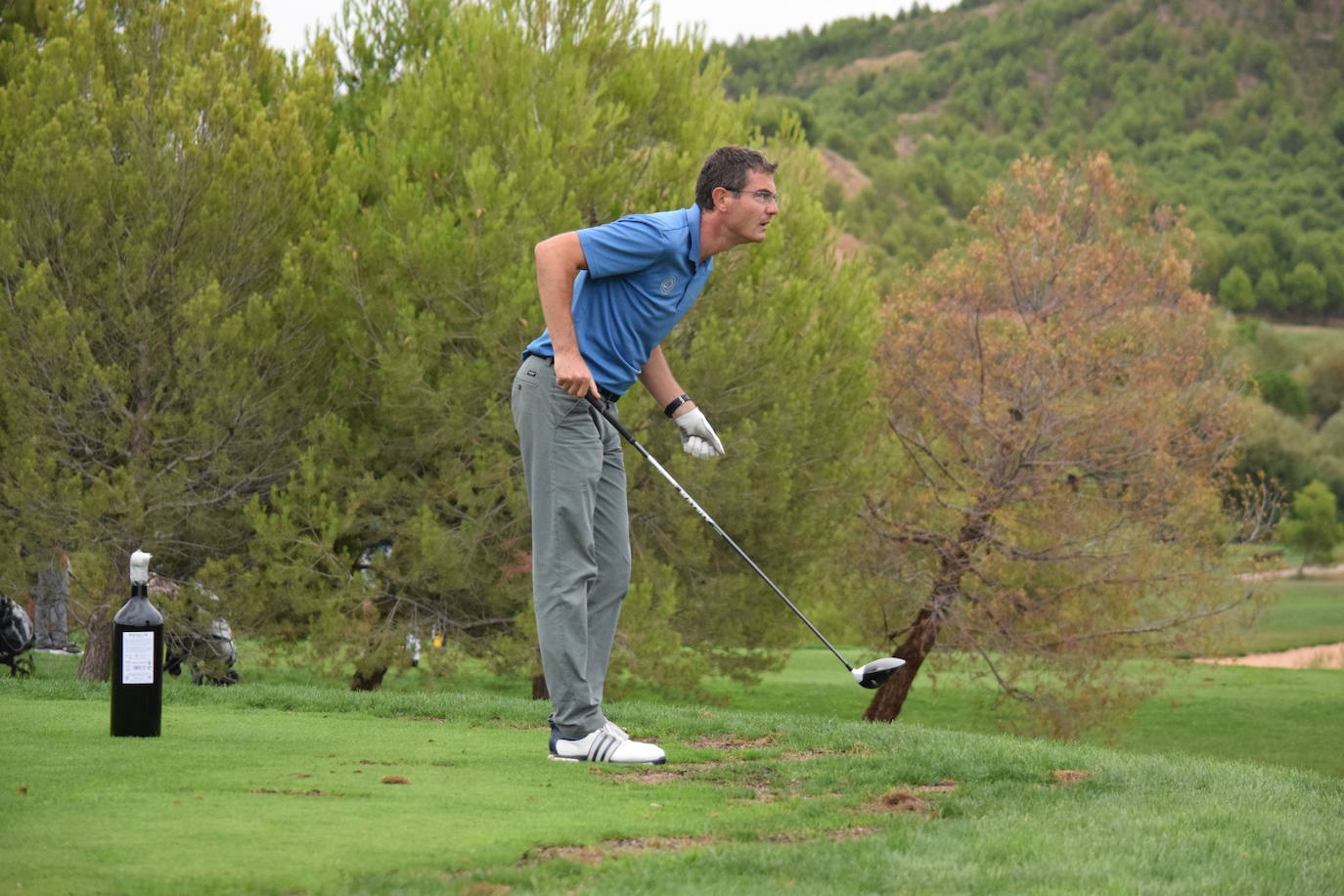 Los jugadores disfrutaron de una nueva jornada de golf en el Torneo Bodegas Altanza, de la Liga de Golf y Vino.