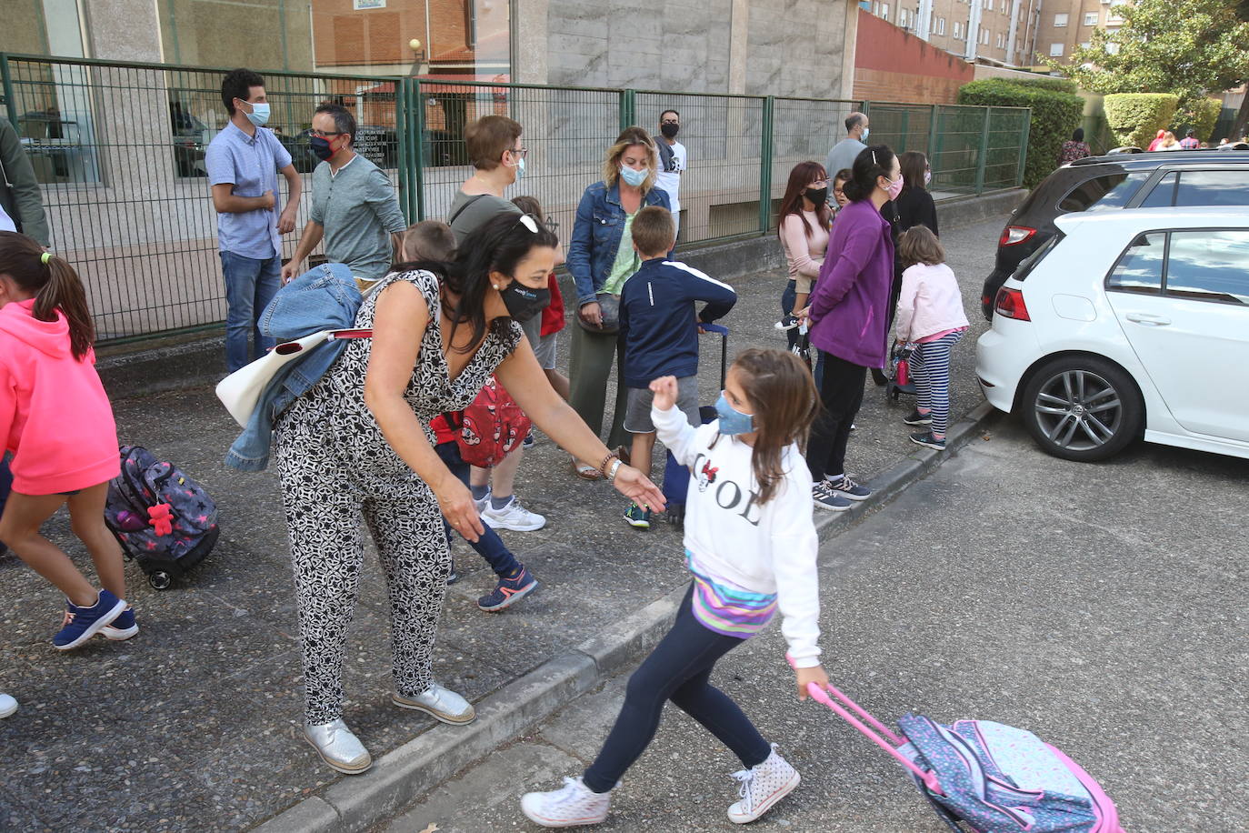 Fotos: Vuelta al cole en Logroño