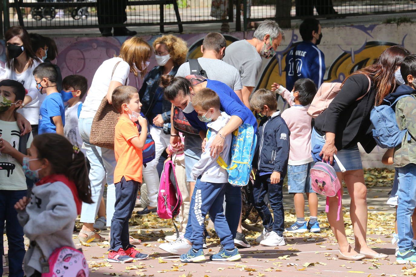 Fotos: Vuelta al cole en Logroño