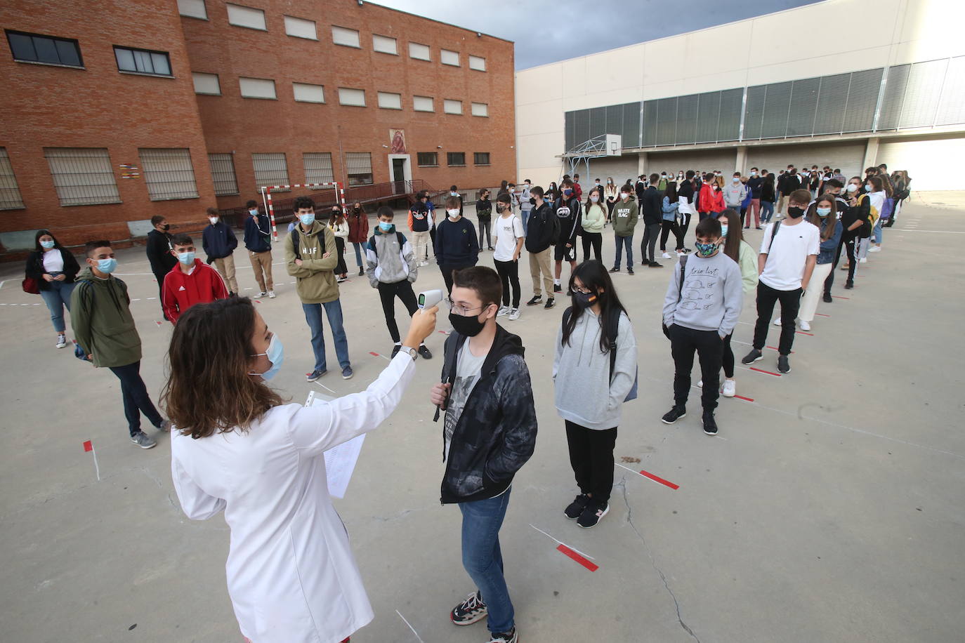 Fotos: Vuelta al cole en Logroño