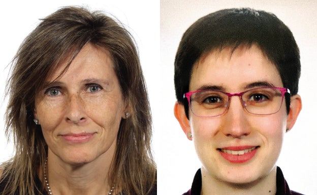 Mercedes Martínez (i) y Beatriz Munilla 