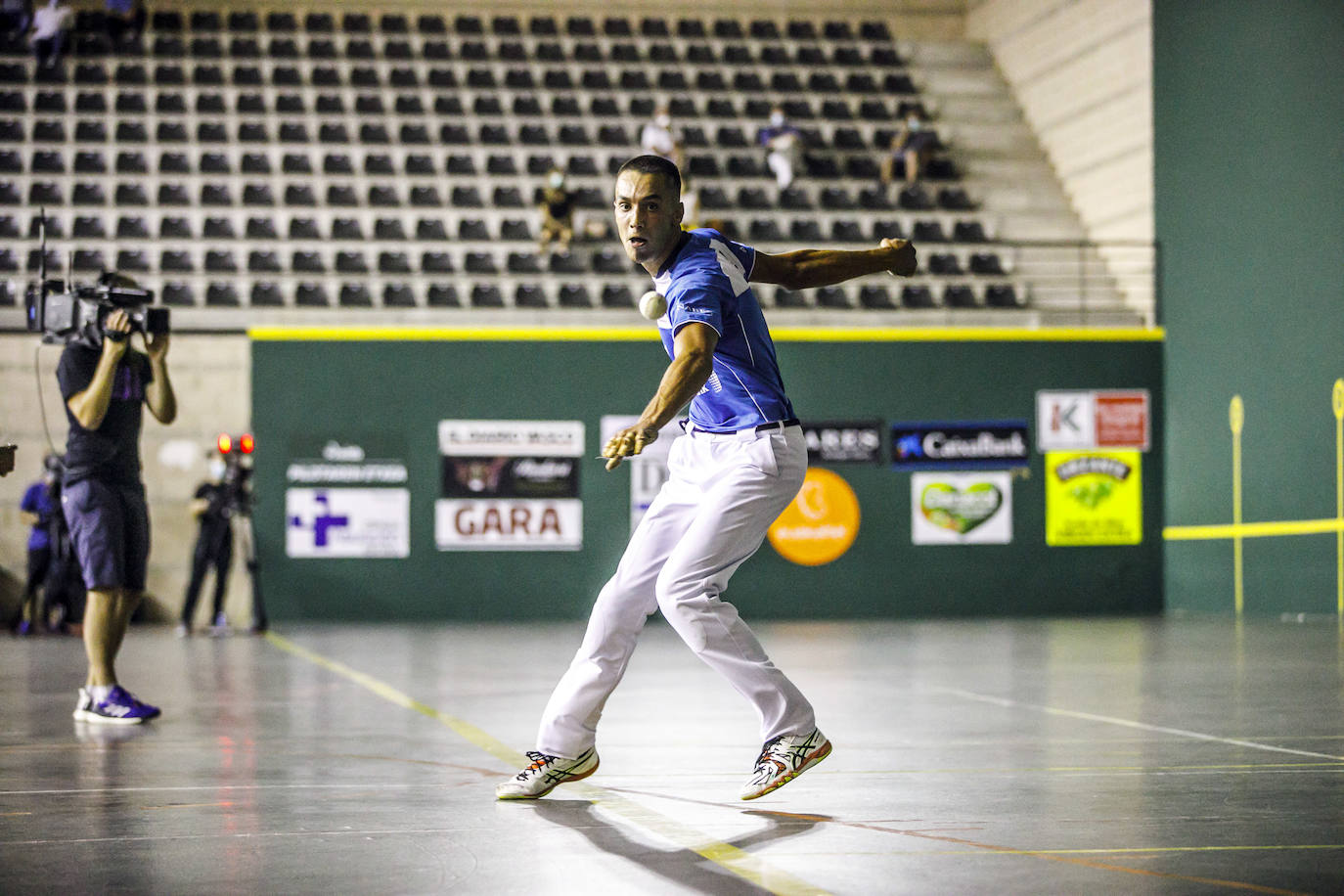 En el partido estelar, Bengoetxea y Martija doblegaron (22-20) a Elezkano y Aretxabaleta