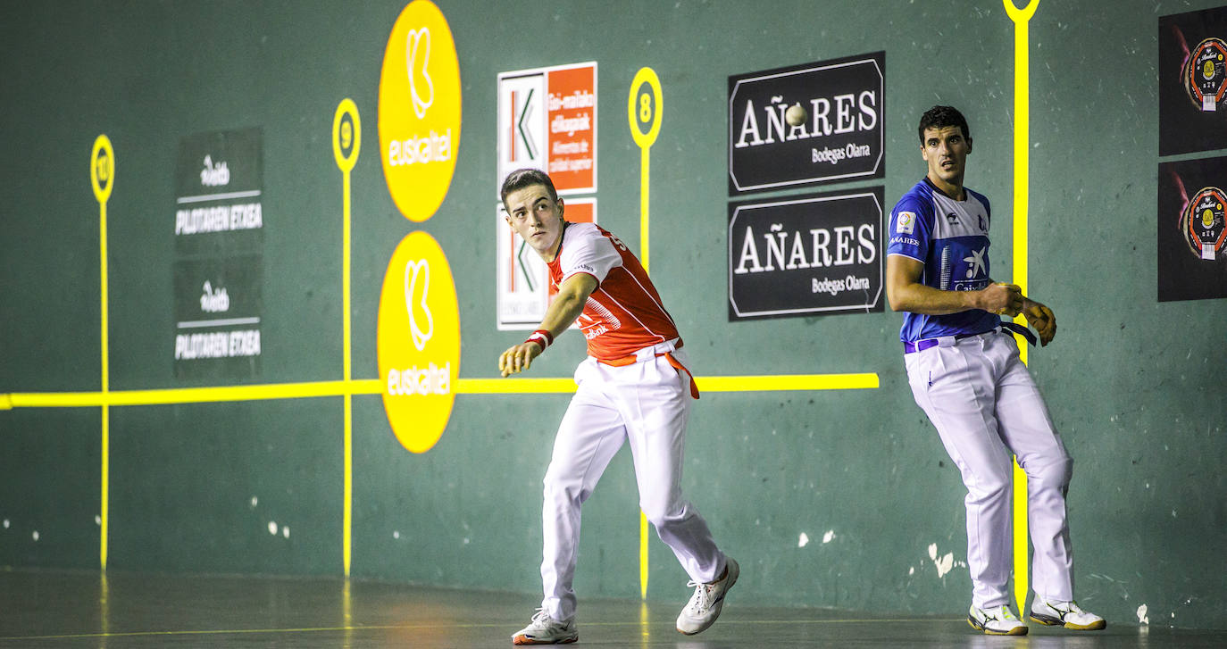 En el partido estelar, Bengoetxea y Martija doblegaron (22-20) a Elezkano y Aretxabaleta