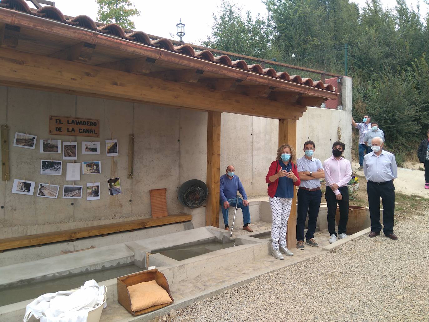 Fotos: Recuperación del lavadero de la Canal en La Villa de Ocón