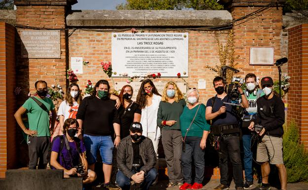 Equipo de rodaje de 'Las cartas perdidas'