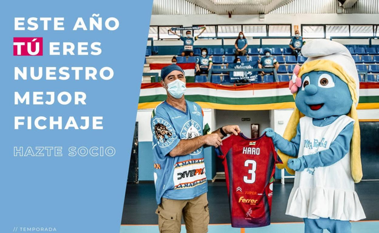 Imagen de la campaña de socios.