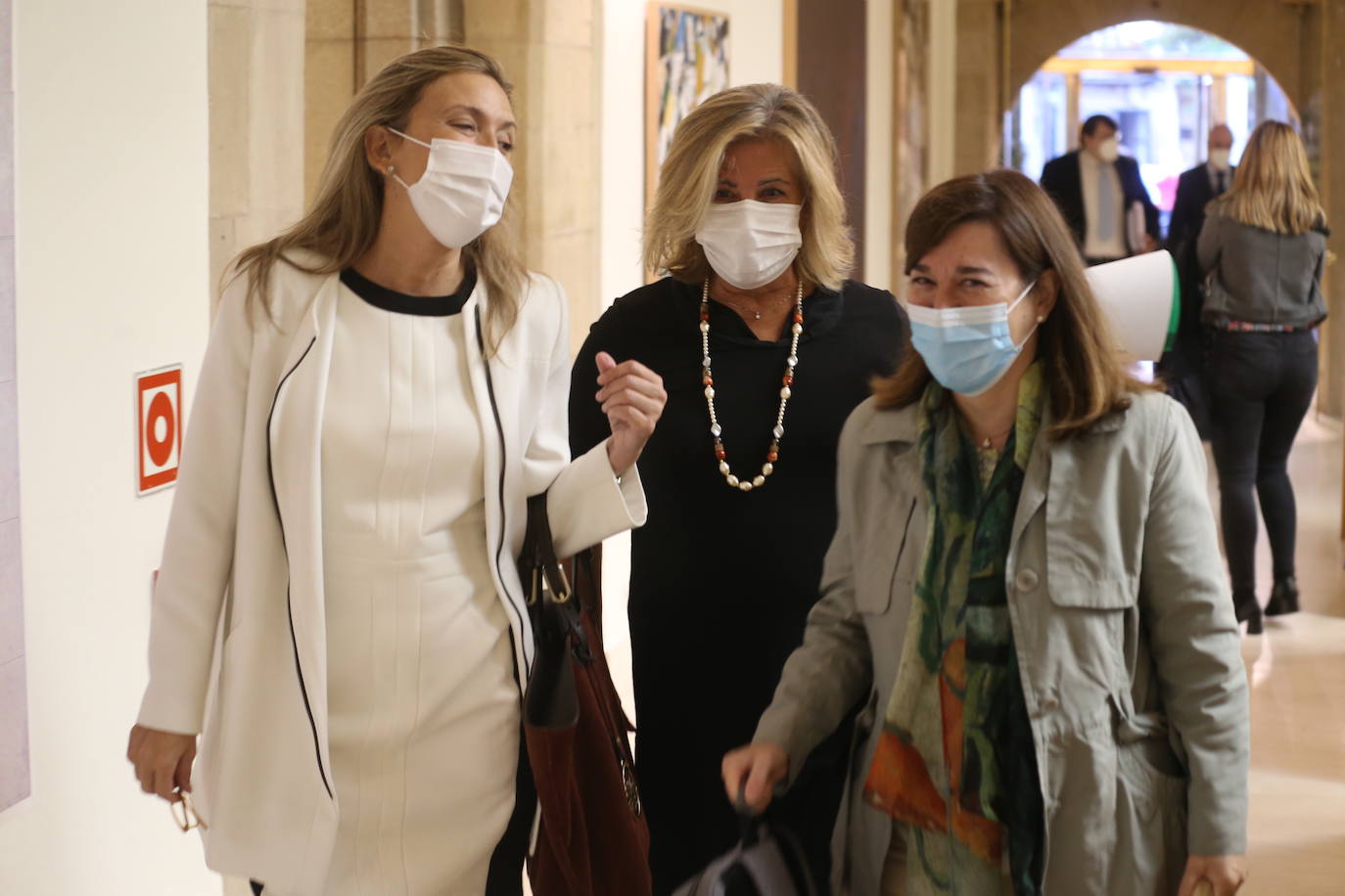 Celebración del pleno de septiembre en el Parlamento riojano.