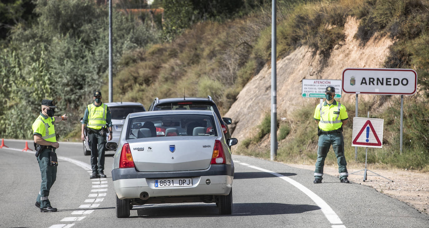 Fotos: Arnedo: primer día de confinamiento