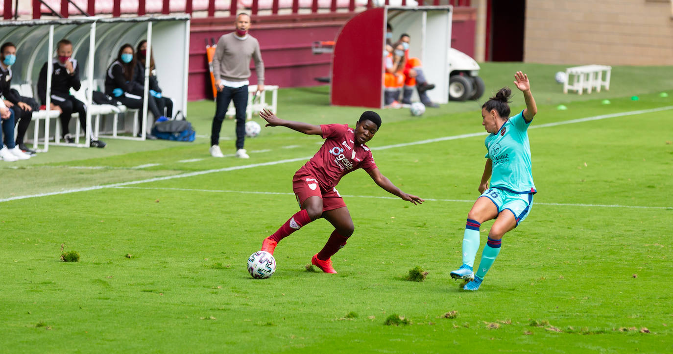 Las riojanas abrieron la Primera Iberdrola en Las Gaunas perdiendo ante el Levante