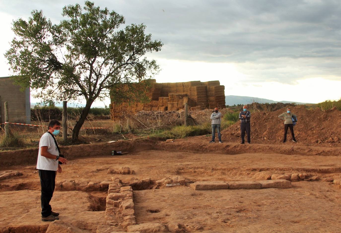 Una visiata al yacimiento romano de La Morlaca de Villamediana, que data de entre los siglos III y IV.