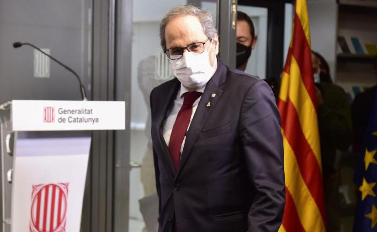 Quim Torra, expresidente de la Generalitat. 