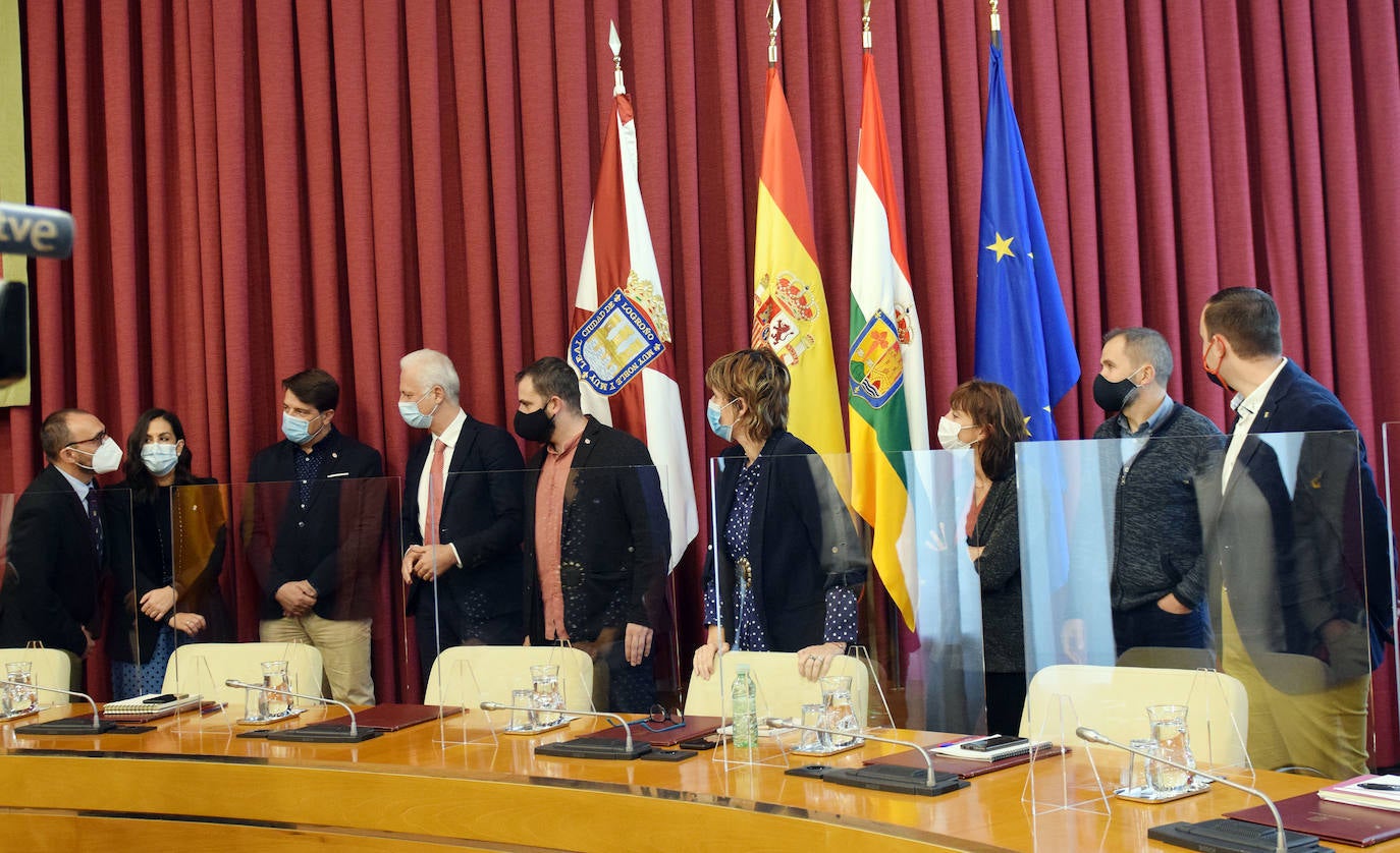 Intervención del alcalde de Logroño en el pleno.