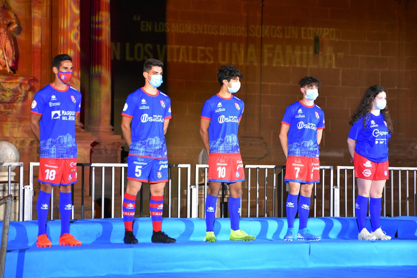 El club cuenta con equipos en Segunda B, Tercera, Juvenil Nacional, Juvenil Territorial y Territorial Femenino