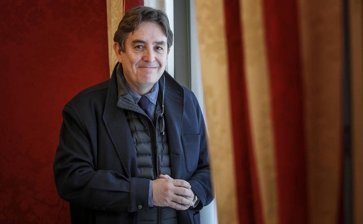 uis García Montero, director del Instituto Cervantes y patrono de la Fundación San Millán