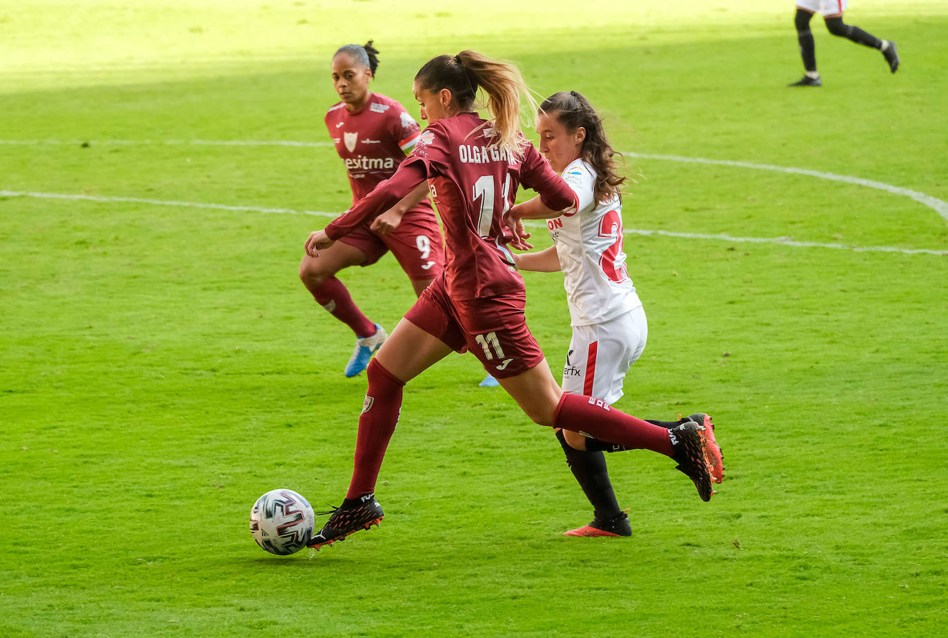 Las riojanas han sumado su primer punto de la temporada ante el bloque hispalense