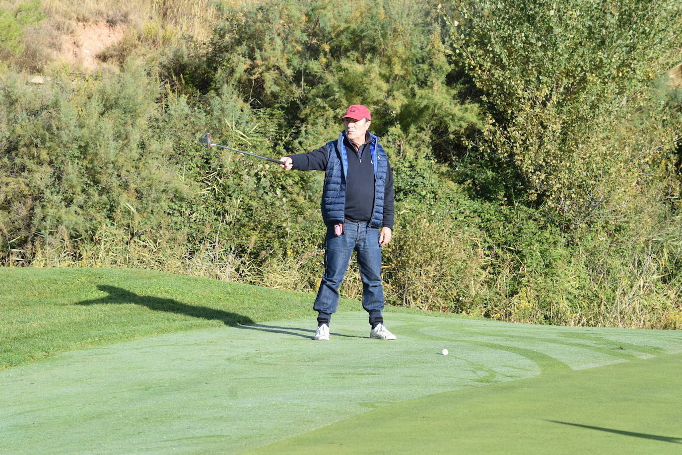 Los participantes en el Torneo de Golf Carlos Moro disfrutaron de un gran día de juego El Campo de Logroño.