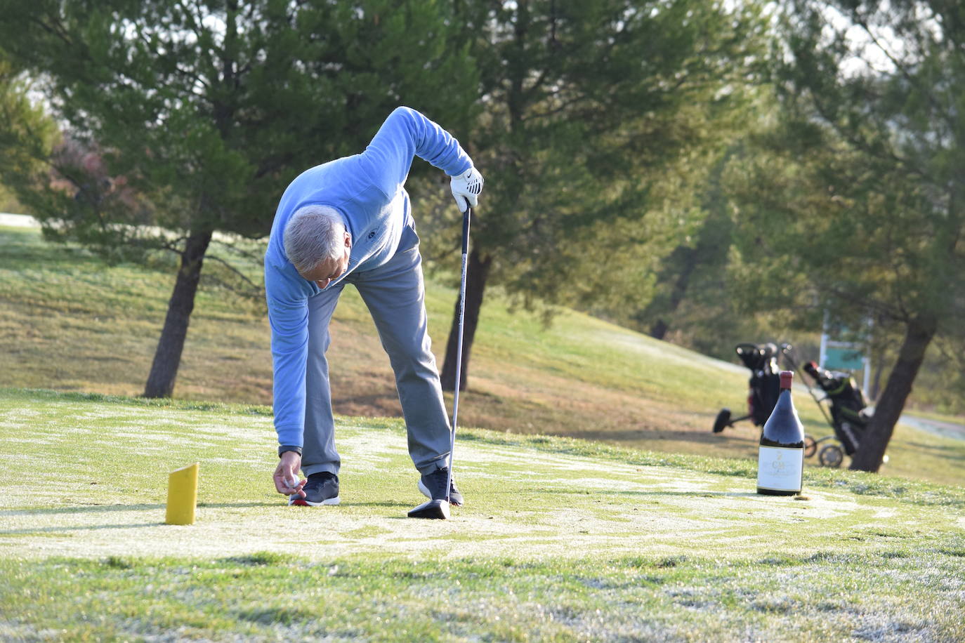 Los participantes en el Torneo de Golf Carlos Moro disfrutaron de un gran día de juego El Campo de Logroño.