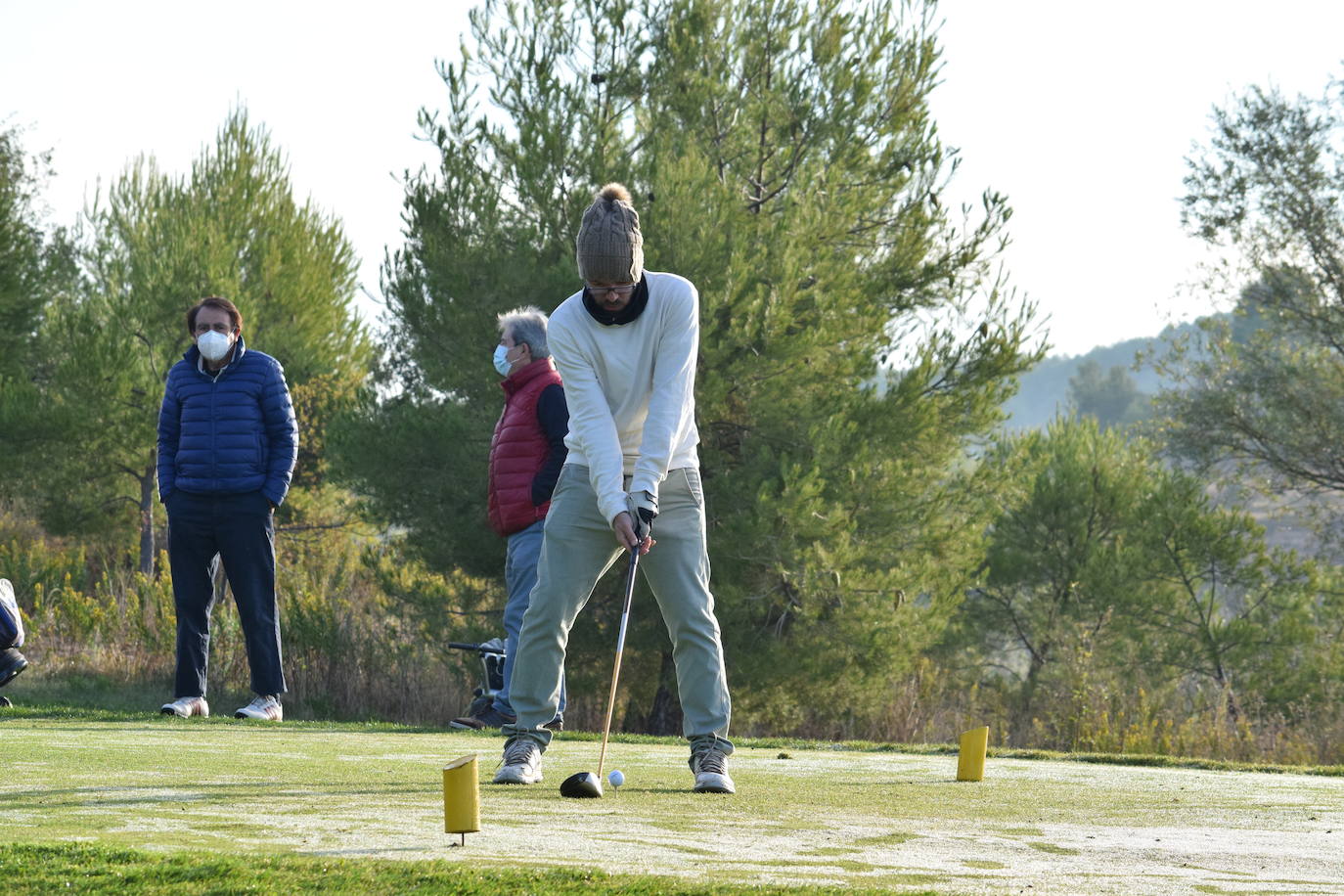 Los participantes en el Torneo de Golf Carlos Moro disfrutaron de un gran día de juego El Campo de Logroño.