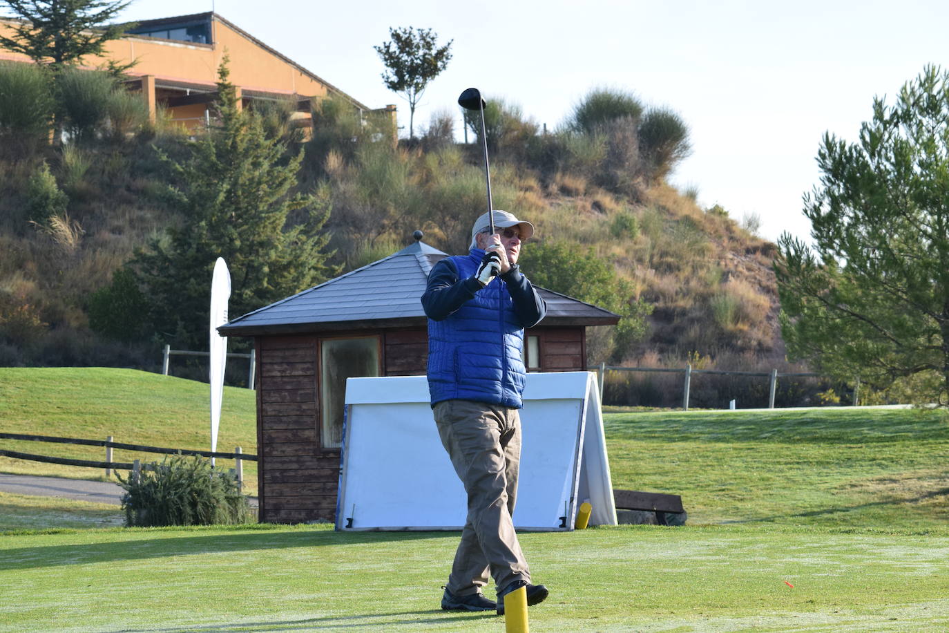 Los participantes en el Torneo de Golf Carlos Moro disfrutaron de un gran día de juego El Campo de Logroño.