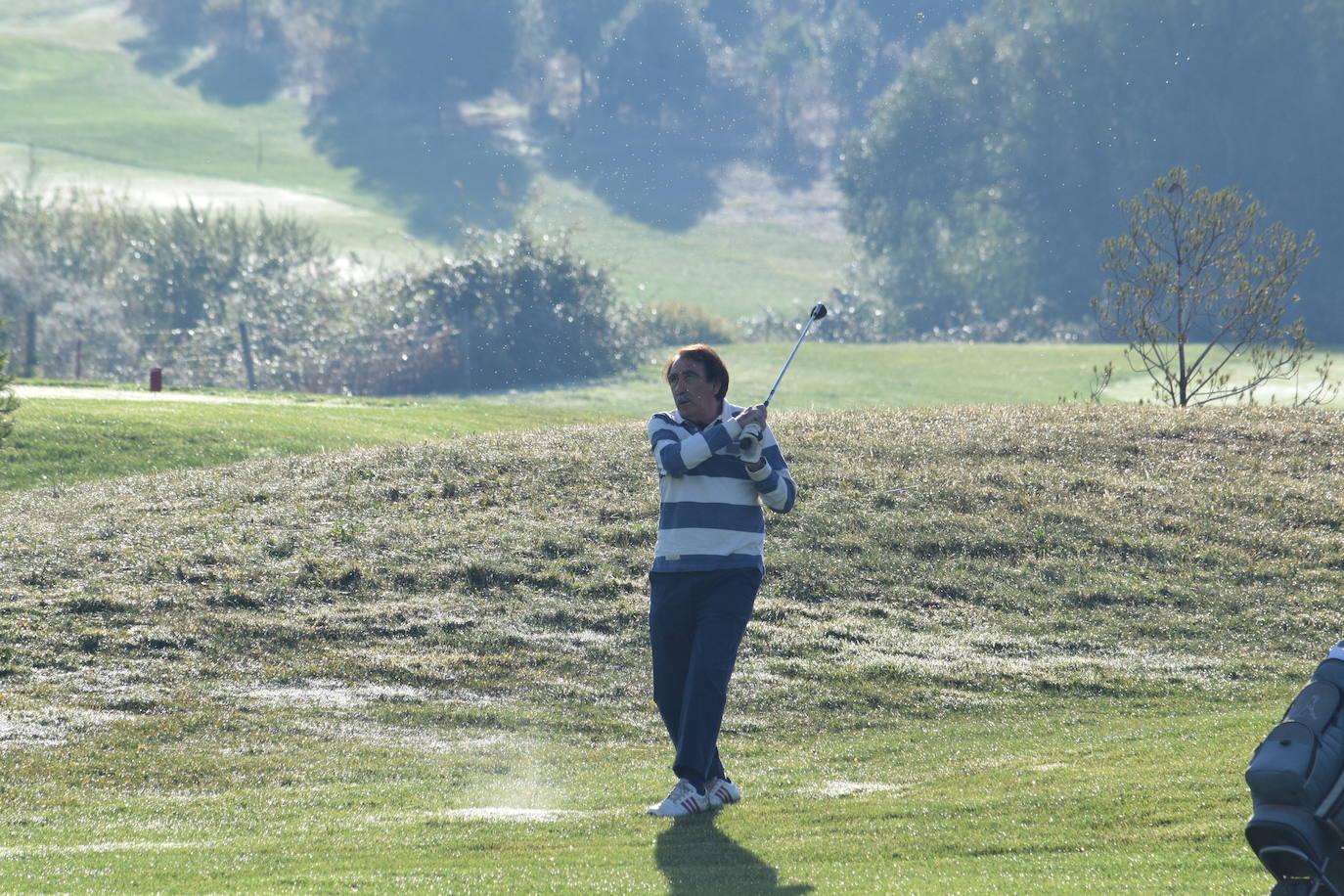 Los participantes en el Torneo de Golf Carlos Moro disfrutaron de un gran día de juego El Campo de Logroño.