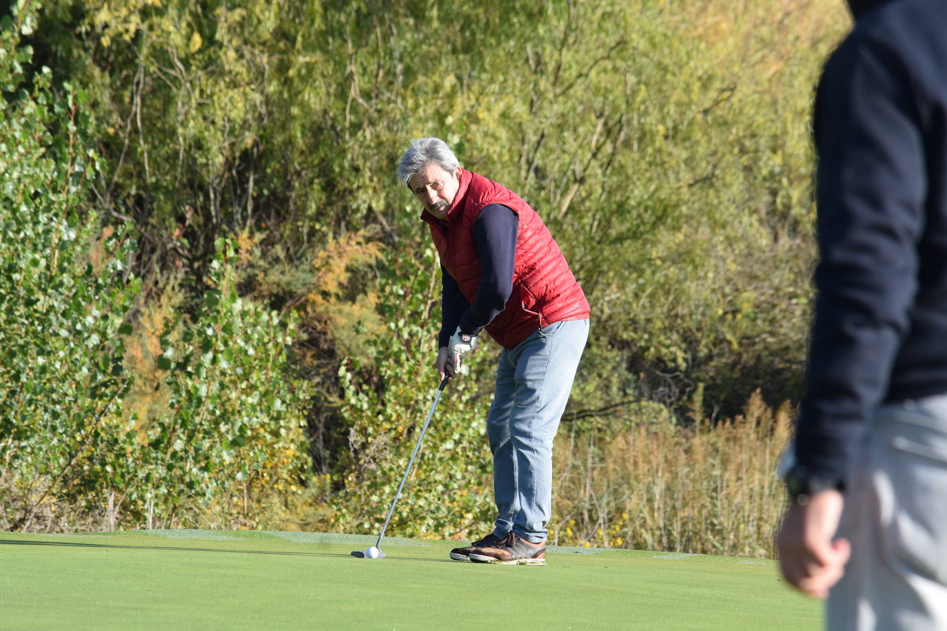 Los participantes en el Torneo de Golf Carlos Moro disfrutaron de un gran día de juego El Campo de Logroño.