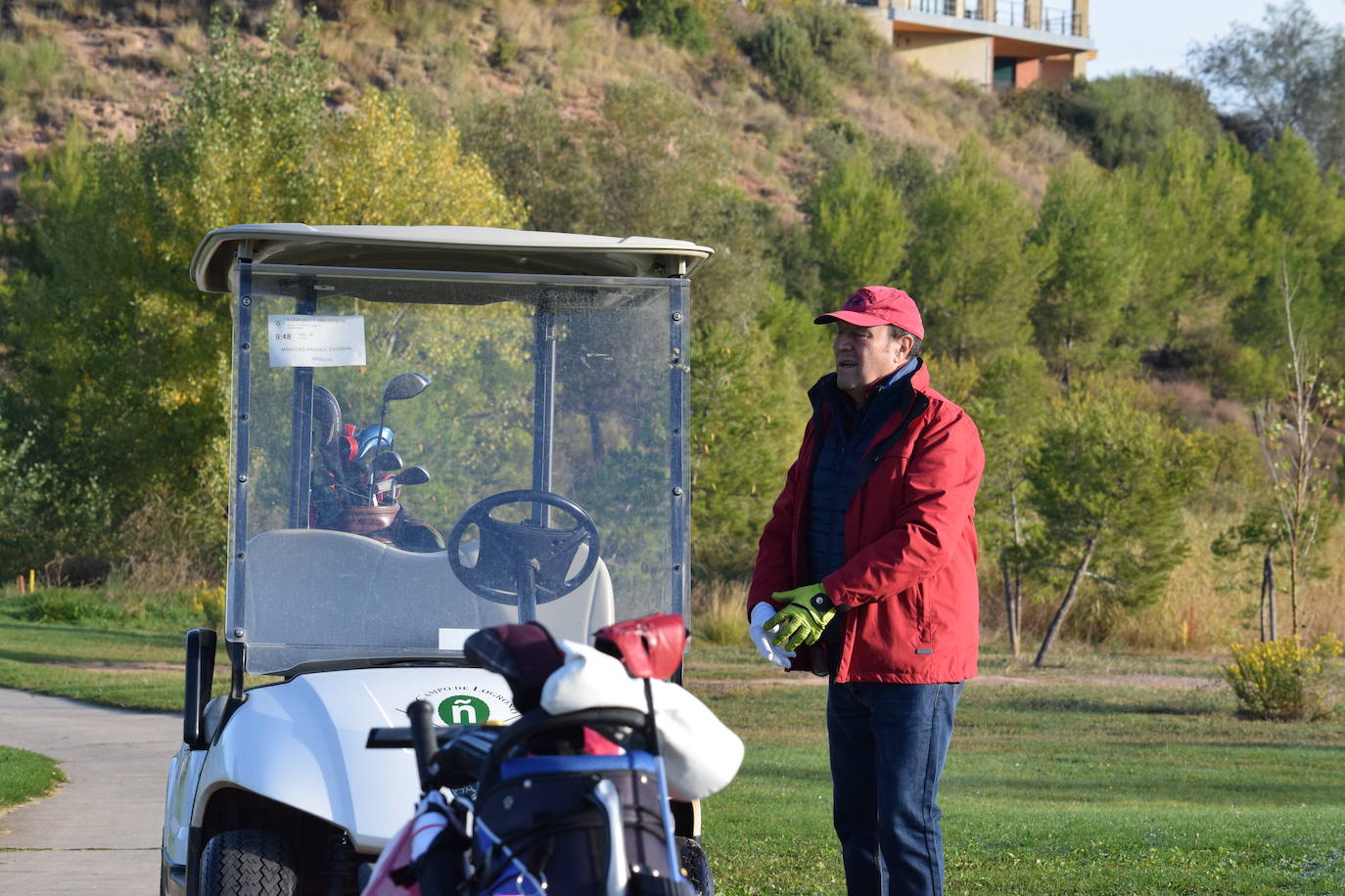 Los participantes en el Torneo de Golf Carlos Moro disfrutaron de un gran día de juego El Campo de Logroño.